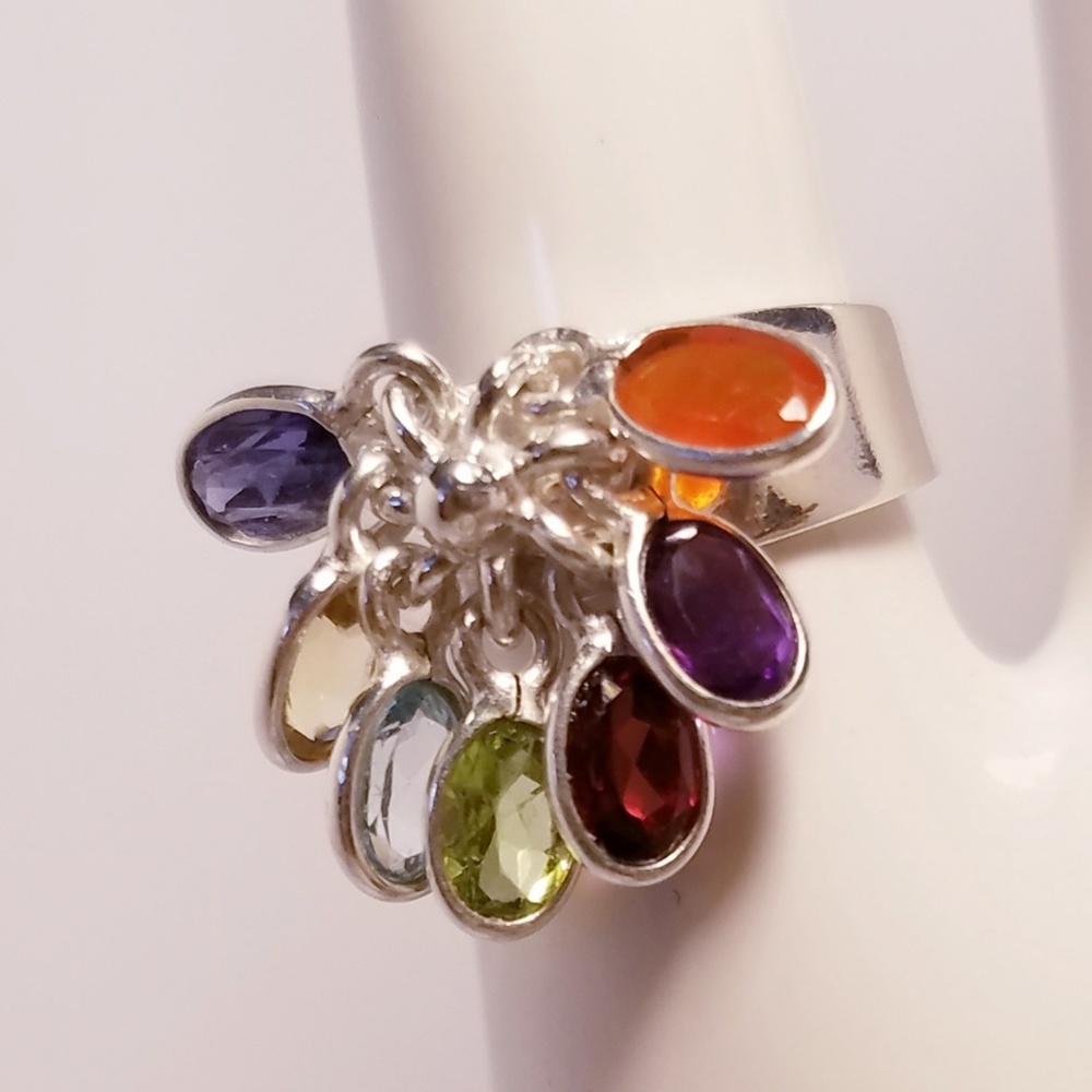 {925}Chakra balance ring 6